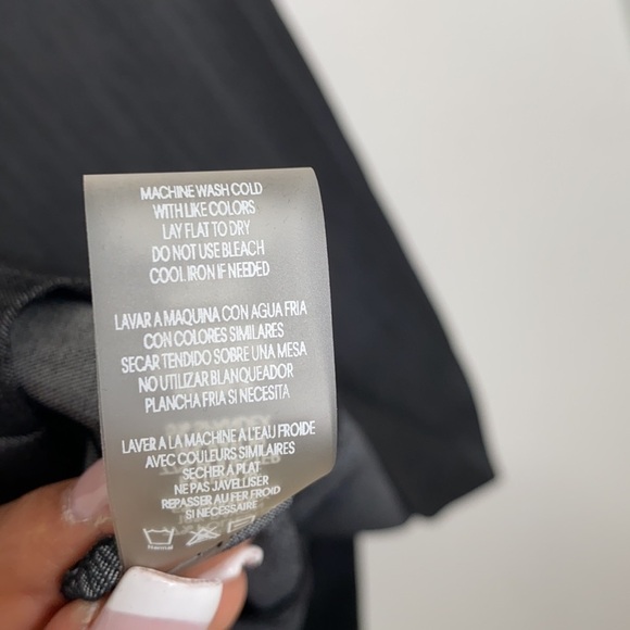 Calvin Klein Dark Gray/Silver Sheath Dress size 10 - Picture 4 of 6